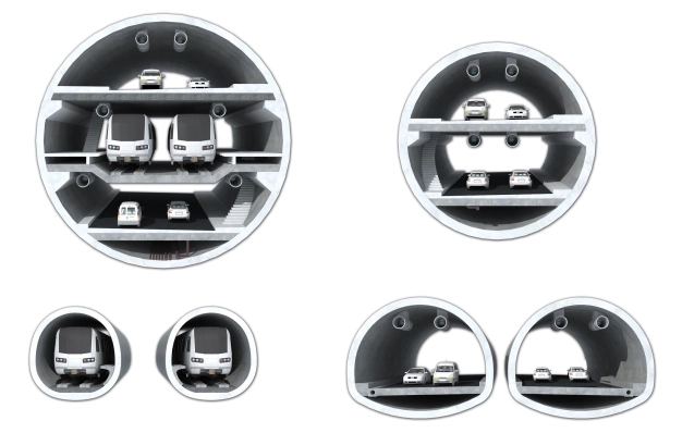 Dünyanın ilk 3 katlı tüneli Boğaz’da