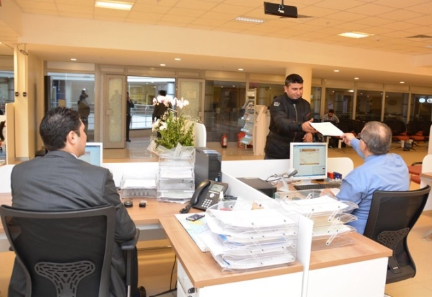 Dış ticaret işlemlerine modern ofis