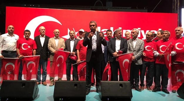 Türkiye için kazandık Türkiye için harcarız