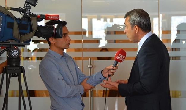 49 countries together at Istanbul Chamber of Commerce