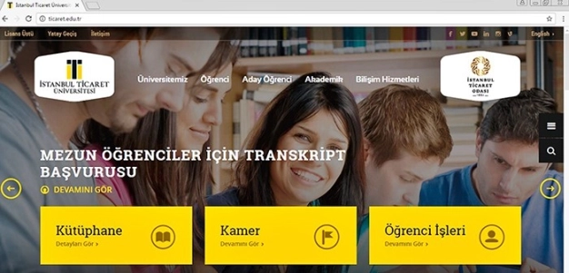 Web sitesi modernleşti