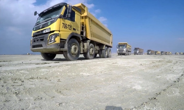 Yeni Havalimanı’nda Cumhuriyet Bayramı'na özel koreografi