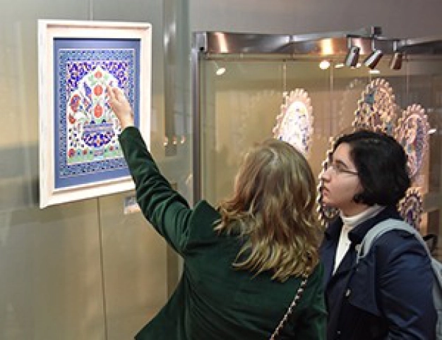 Hünkârda çinilerle sanata Seyrüsefer