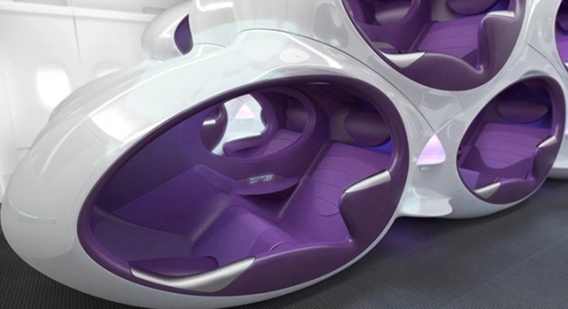 Geleceğin uçak kabinleri