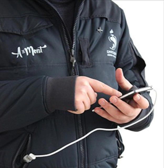 Liseliler ‘akıllı mont’ yaptı