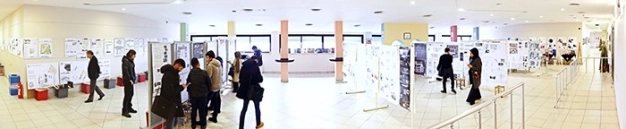 Derste tasarladıklarını sergilediler