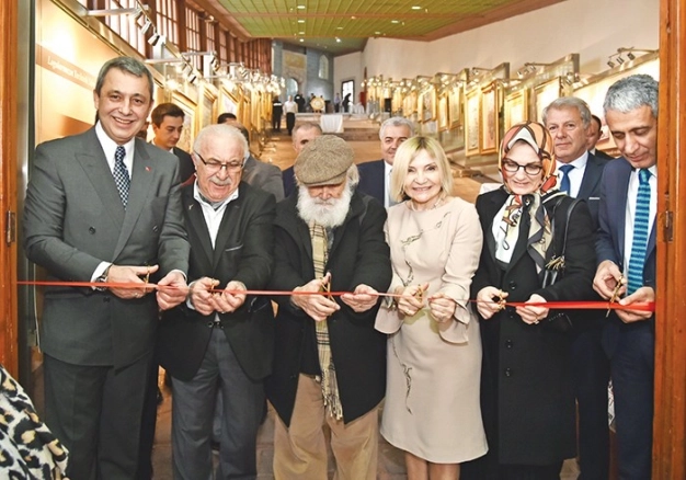 ‘Yol arkadaşım; sanat’ sergisi Hünkar Kasrı’nda