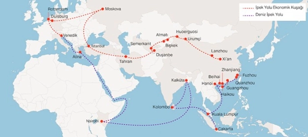 Küresel ticarete modern İpek Yolu