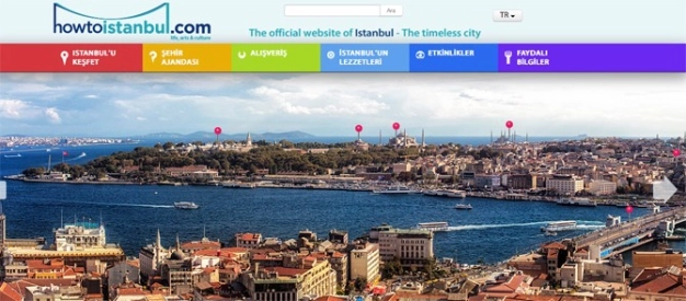 İstanbul'un resmi web sitesi 'howtoistanbul'dan yeni hizmet