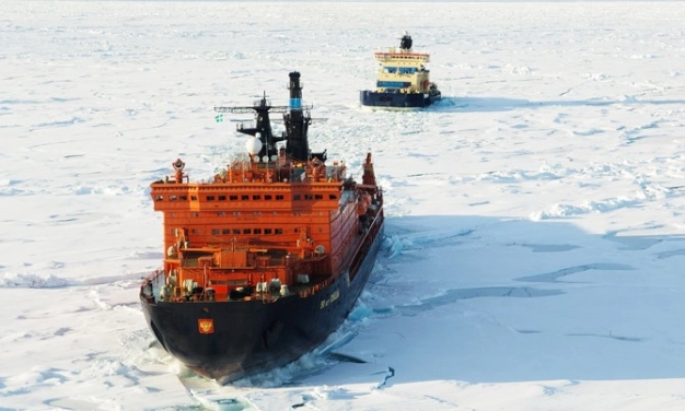 Eriyen buzullarda enerji rekabeti