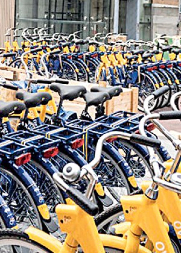 Dünyanın en büyük bisiklet parkı