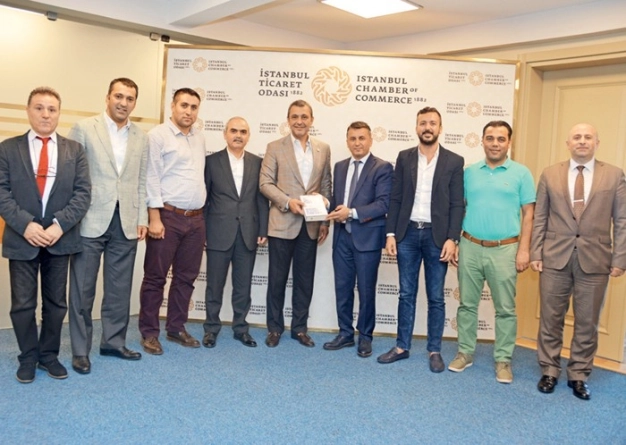 Gümüşhaneli iş adamları İTO’yu ziyaret etti