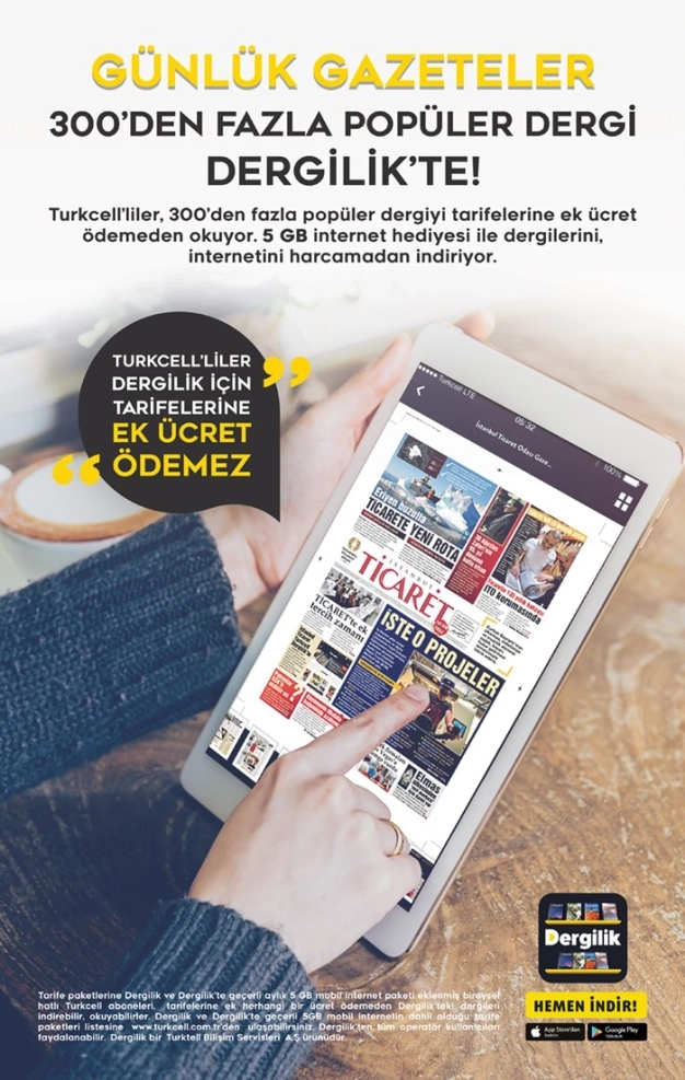 333 dergi ve altı gazete tek uygulamada