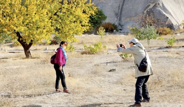 Anadolu sonbaharla tuvale dönüştü