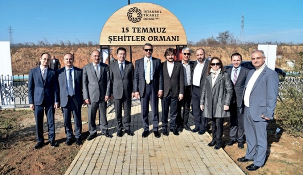 15 Temmuz şehitlerimiz anısına 1.100 fidan