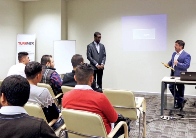 Ürdünlü girişimci adaylarına eğitim