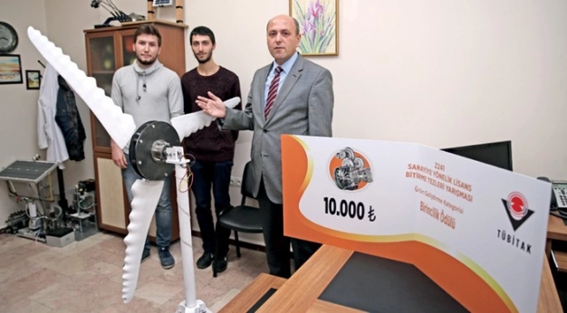 Kambur balinadan esinlenen türbin