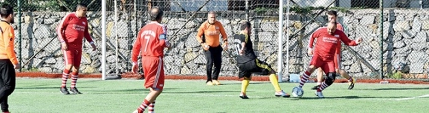 Futbol turnuvasında final heyecanı