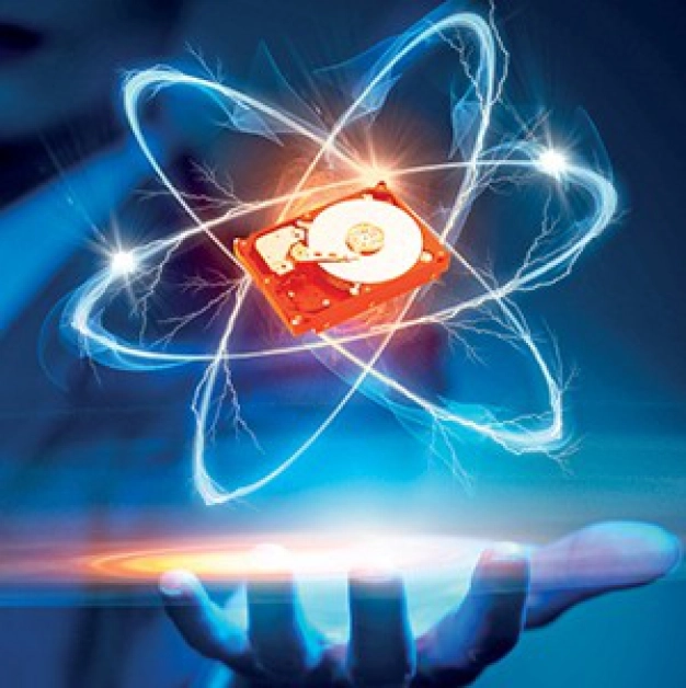 Atomlar sabit disk oluyor