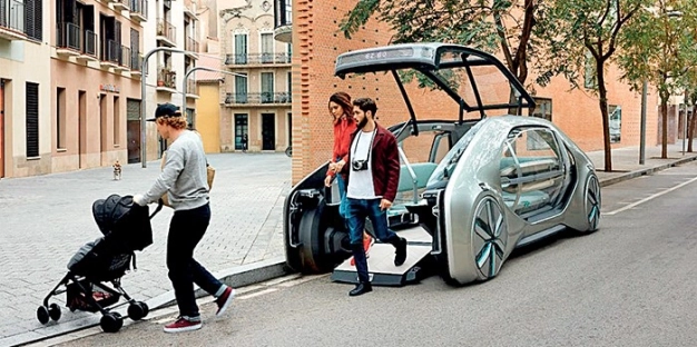 Sürücüsü olmayan taksi dönemi