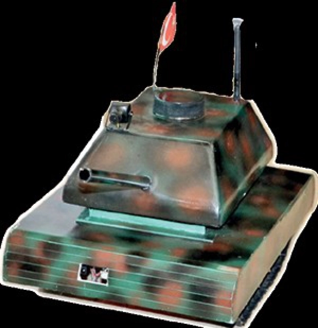 Ortaokul öğrencisinden ‘insansız tank’