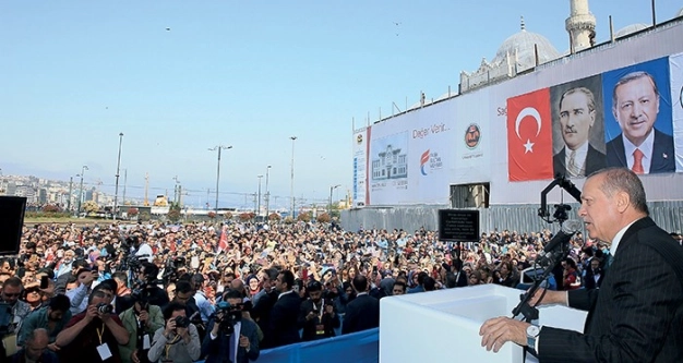 Mısır Çarşısı’nda İstanbul mesajı