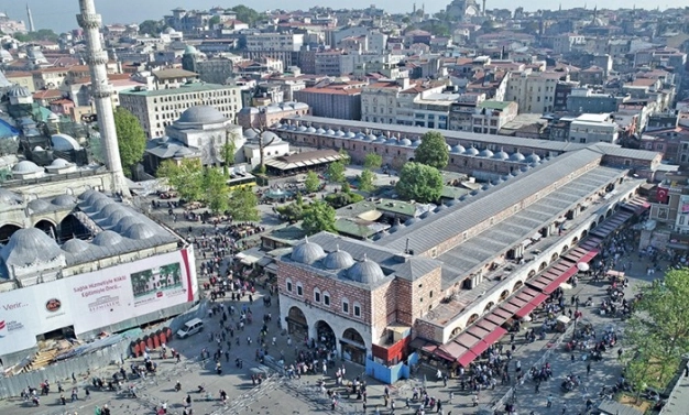 Mısır Çarşısı’nda İstanbul mesajı