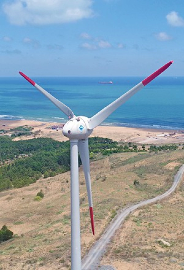 Deniz üstü rüzgar santraline ilk adım