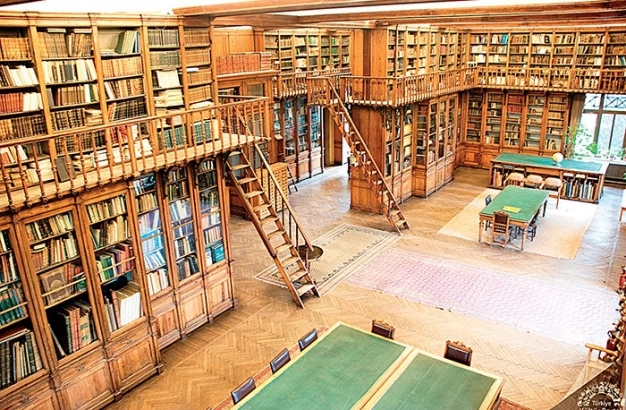 Nadir bir kütüphane öyküsü