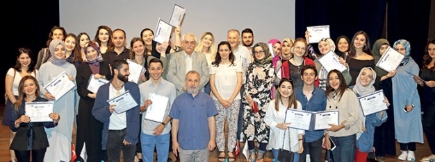 AB projesine katıldılar sertifikalarını aldılar