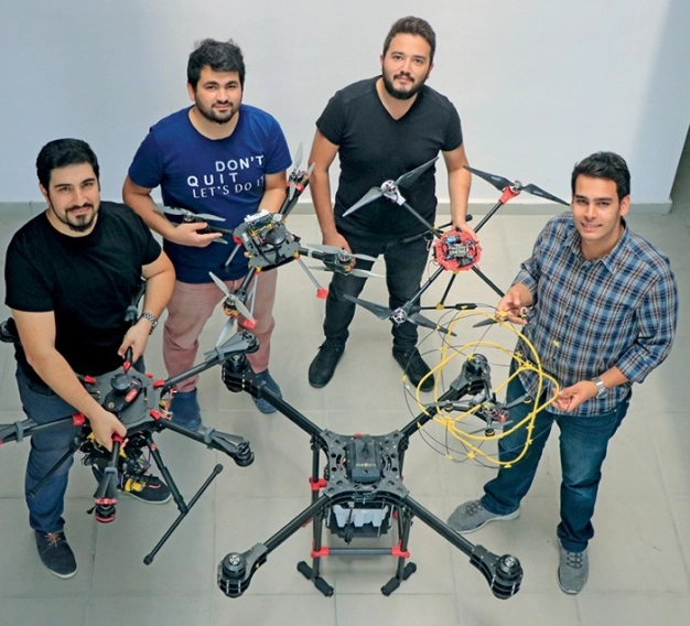 Genç girişimcilerden ‘hayatı kolaylaştıran drone’