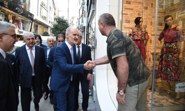 İTO Başkanı Avdagiç Osmanbey'de