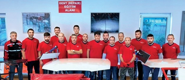 Boyasız göçük düzeltme ustaları yetişiyor