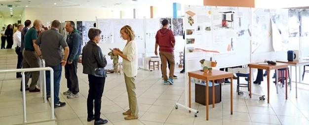 Mimar adaylarından gururlandıran sergi