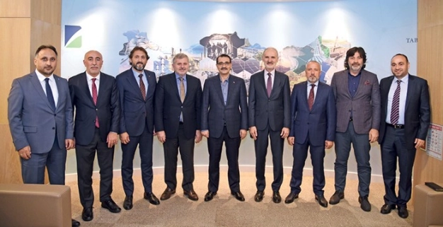 Enerji Bakanı Dönmez’e ziyaret