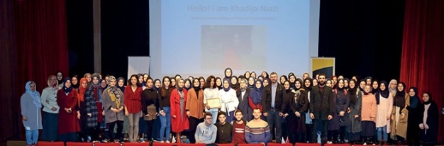 Pakistanlı mucize kız Hatice TİCARET’te konferans verdi