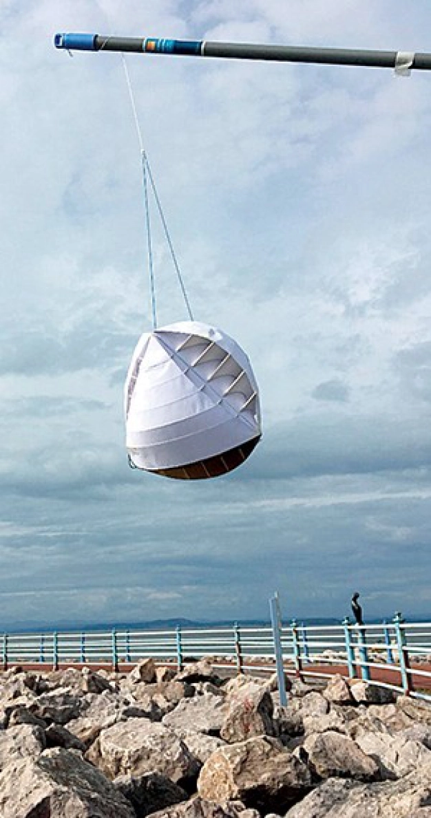 Balkonda da rüzgardan elektrik üretilecek