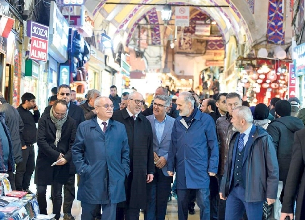 Başkan Avdagiç Kapalıçarşı’da