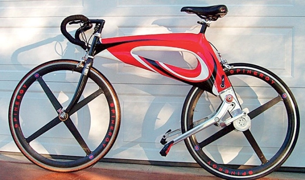 Bu bisiklet zincirsiz gidiyor