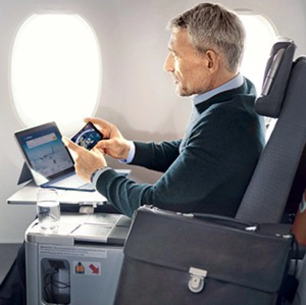 Uzun uçuşlarda internet ücretsiz