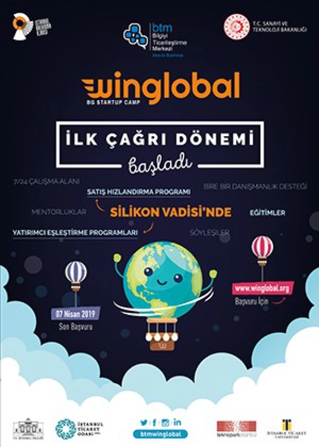 40 küresel startup arasına girme fırsatı