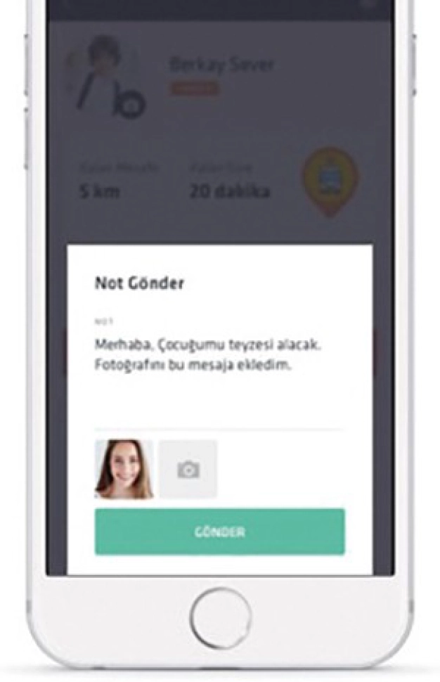 Okul servislerini akıllandıran uygulama