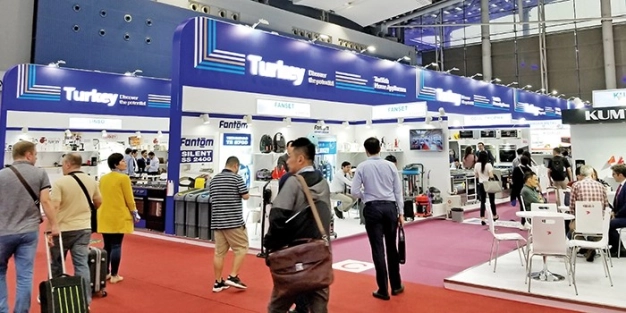 50 Türk firması Asya’nın en büyük fuarındaydı