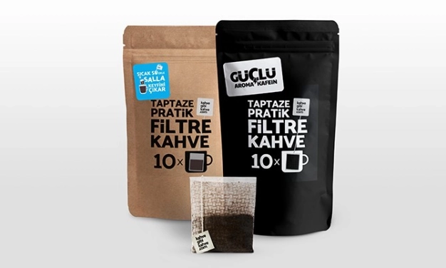 Pratik filtre kahve seri üretime geçiyor