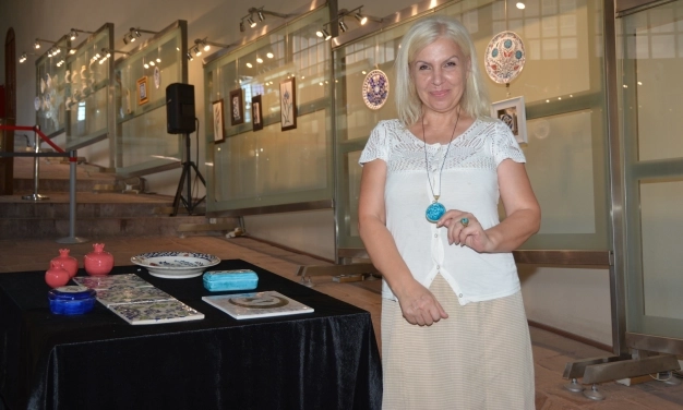 Çini sanatının gönüllü elçisi