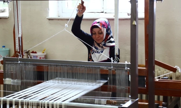 Katar’da yok satan Lefke Bezi e-ticaretle pazarlanacak