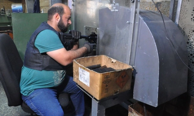 Milli piyade tüfeği nişan aldı