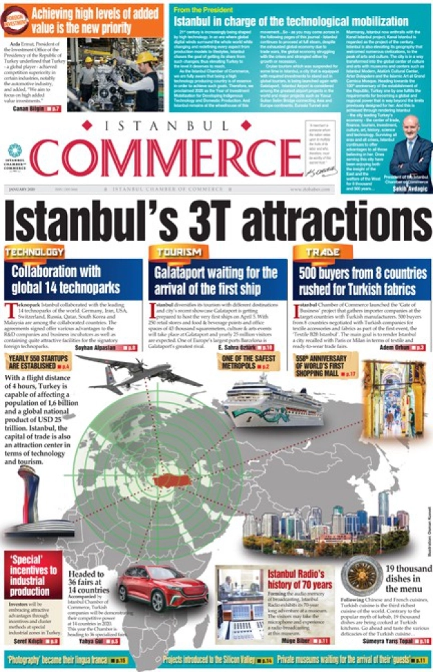 Istanbul Commerce okuyucularıyla buluştu