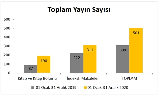 2020 başarı dolu bir yıl oldu