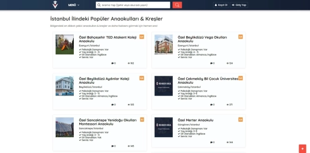 Özel okul arayan velilere hızlı çözüm: Rehber okul